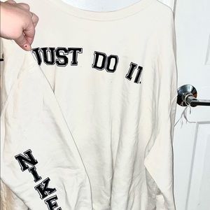 Nike just do it sweatshirt